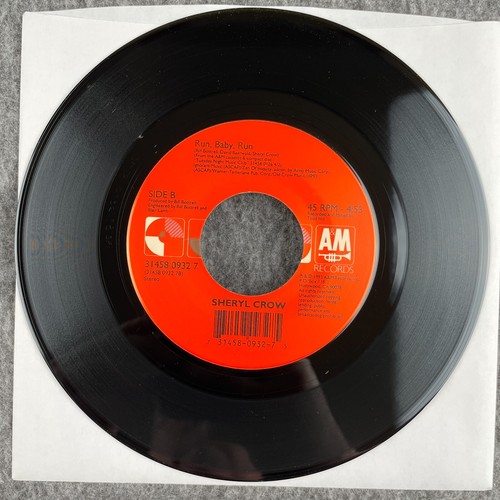 SHERYL CROW Strong Enough / Run, Baby, Run 45 A&M 31458 0932 7 NEW UNPLAYED - Picture 4 of 4