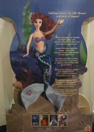 2001 Disney Collector Doll - Enchanted Seasons Collection - Summer Seas Ariel - Picture 3 of 4