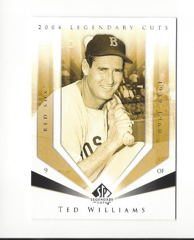 2004 SP Legendary Cuts #112 Ted Williams Red Sox