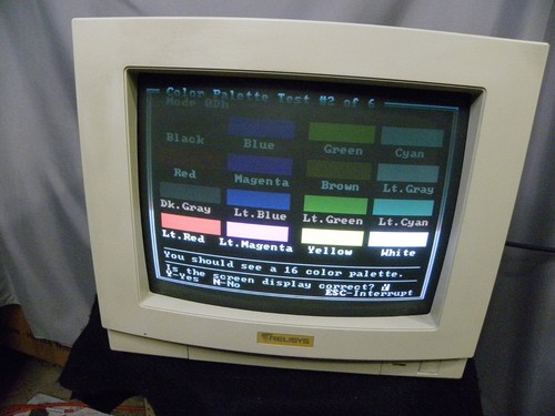 Vintage Relisys CRT Monitor Model RE1450 14" Color Monitor No Rust Clean Inside - Picture 8 of 23