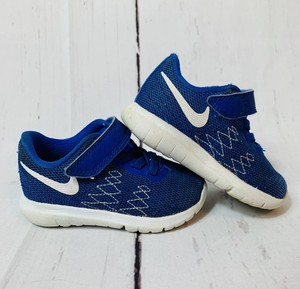 Toddler Boys Nike Flex Running Shoes No lace Blue Size 5C | eBay