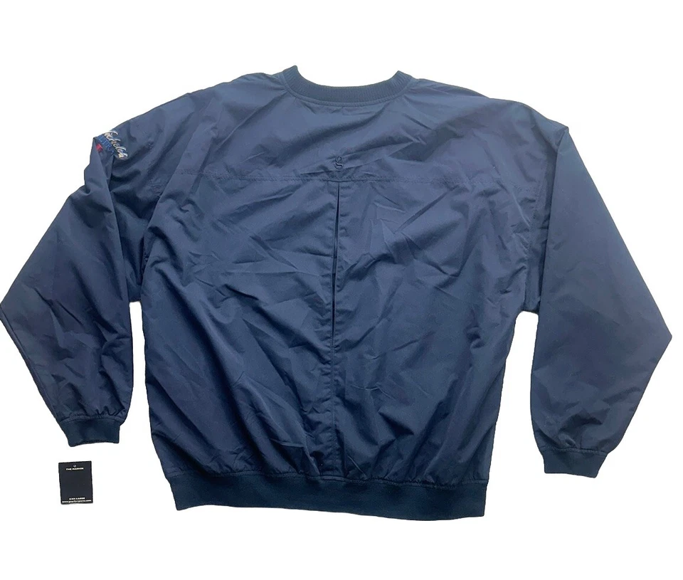 Vintage Palm Beach Golf Classic Windbreaker Jacket Navy Blue Mens 3XL NWT - Image 2 of 4