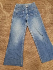 Women s RAGTIME M.A.M. VINTAGE BELL BOTTOM JEANS UNKNOWN SIZE /READ 