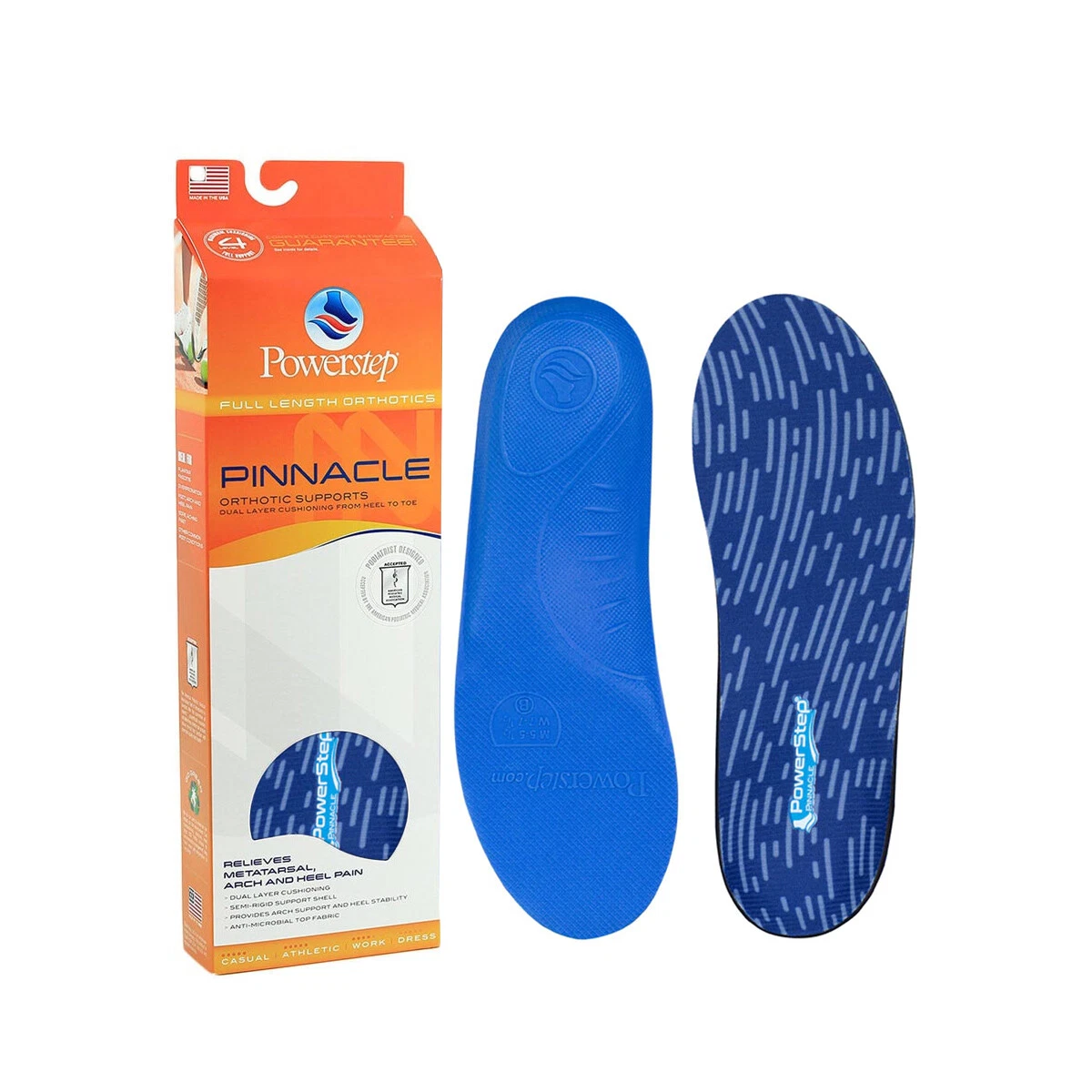 Powerstep pinnacle deals orthotic supports