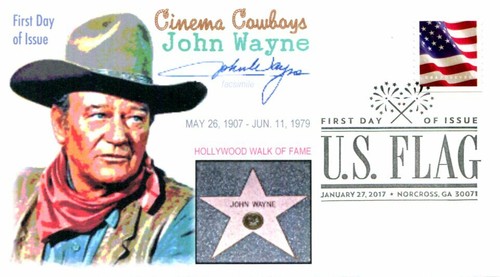 COVERSCAPE computer generated "Cinema Cowboys" set of 5 First Day Covers