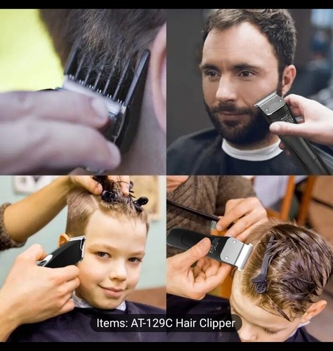 Hair Clippers usb Rechargeable For Men Women And Kids Hair And Beard + New NIB - Picture 8 of 10