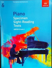 Piano Specimen Sight Reading Tests Grade 6 A.B.R.S.M.