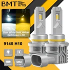 H10 9145 9140 9005 9045 LED Fog Light Bulb Switchback Dual Color Amber White