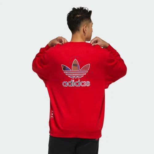 adidas Original Men s CNY round neck sweater GR0219 eBay