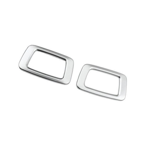 For Volvo XC40 2019 2020-2022 Matte Silver Rear Reading Light Cover Trim 2PCS - Picture 5 of 16