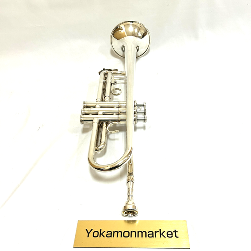 Yamaha YTR 2335 Silver Brass Trumpet For Beginners With Case Used - Picture 6 of 23