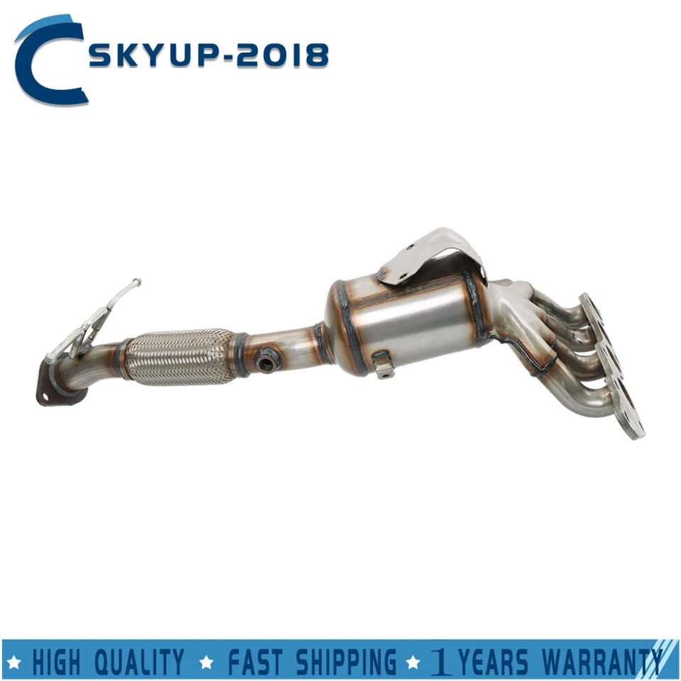Convertidor catalítico para Ford Focus 2,0 L 2012 2013 2014 2015 2016 2017 2018 Foto 3 de 4