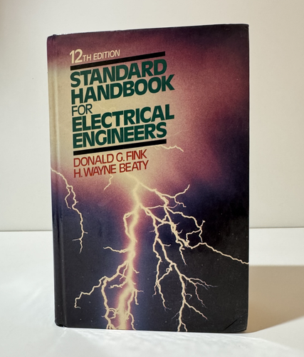 STANDARD HANDBOOK for ELECTRIC ENGINEERS - Hardcover Book - Imagen 1 de 15