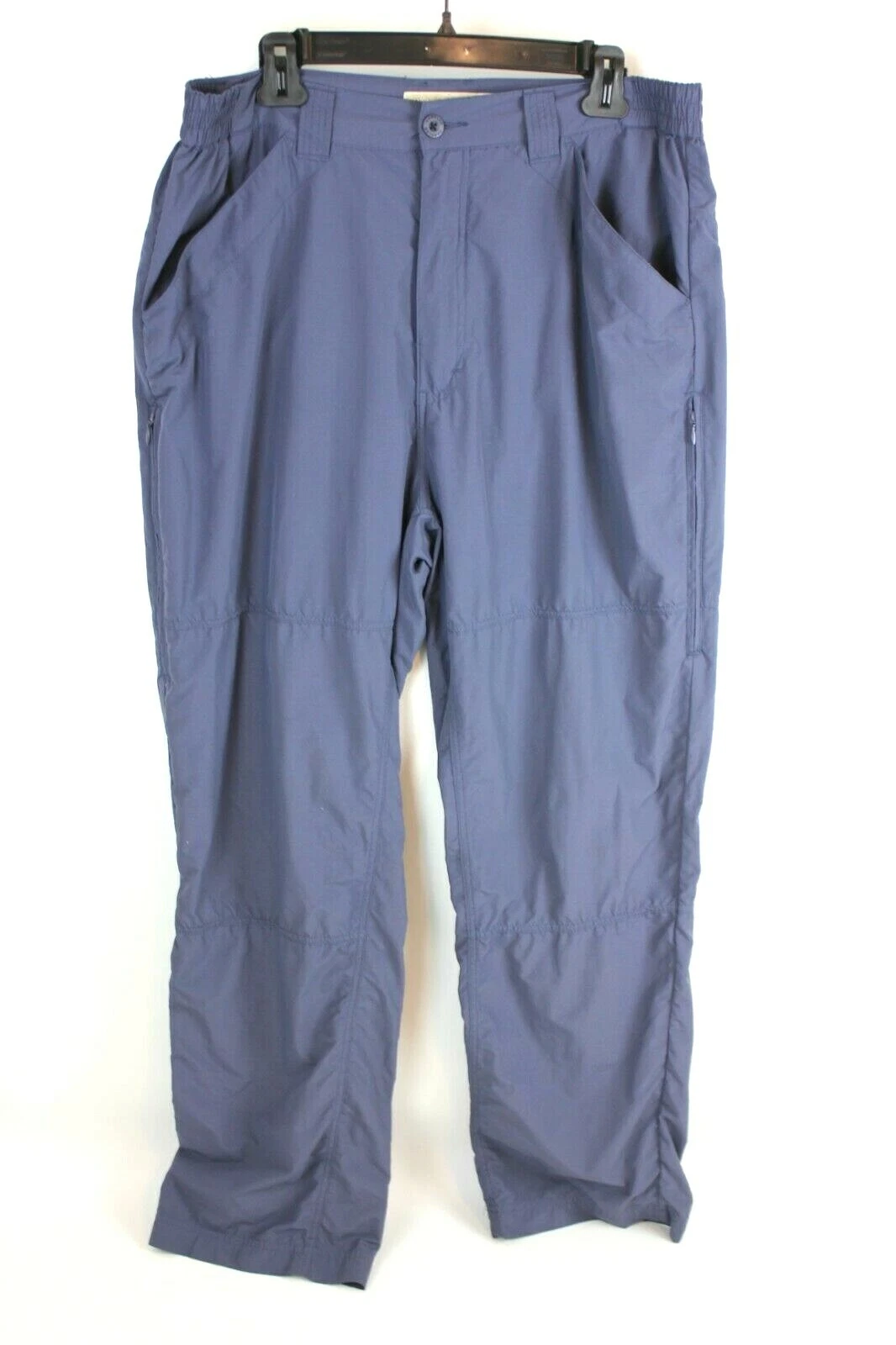 Cabela's Casuals Men's size Large Blue Lightweight Hiking Cargo Pants