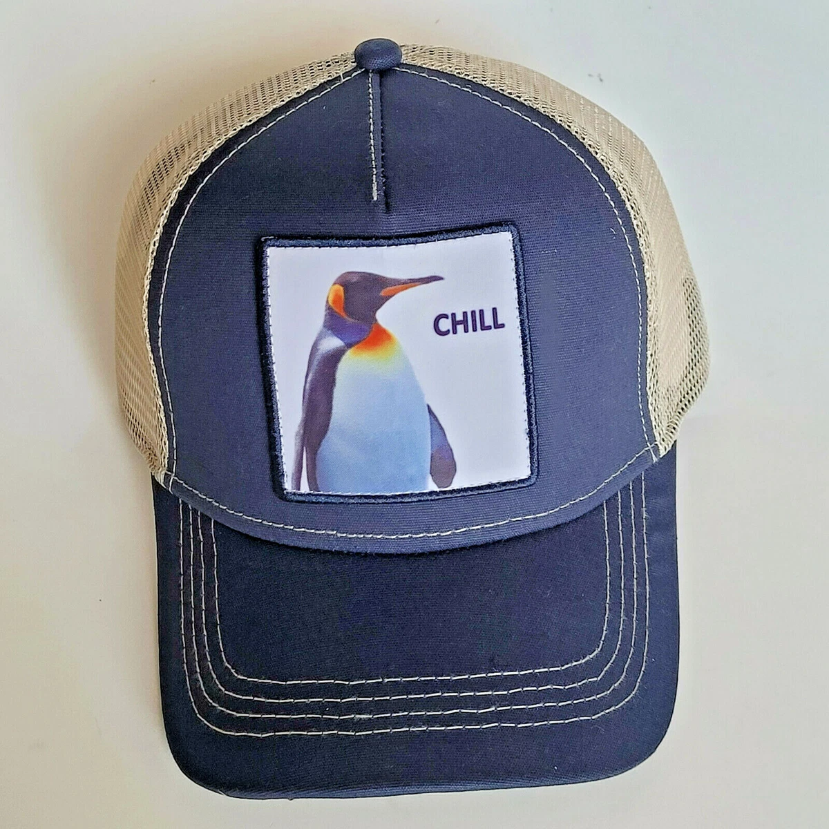 Penguins trucker store hat