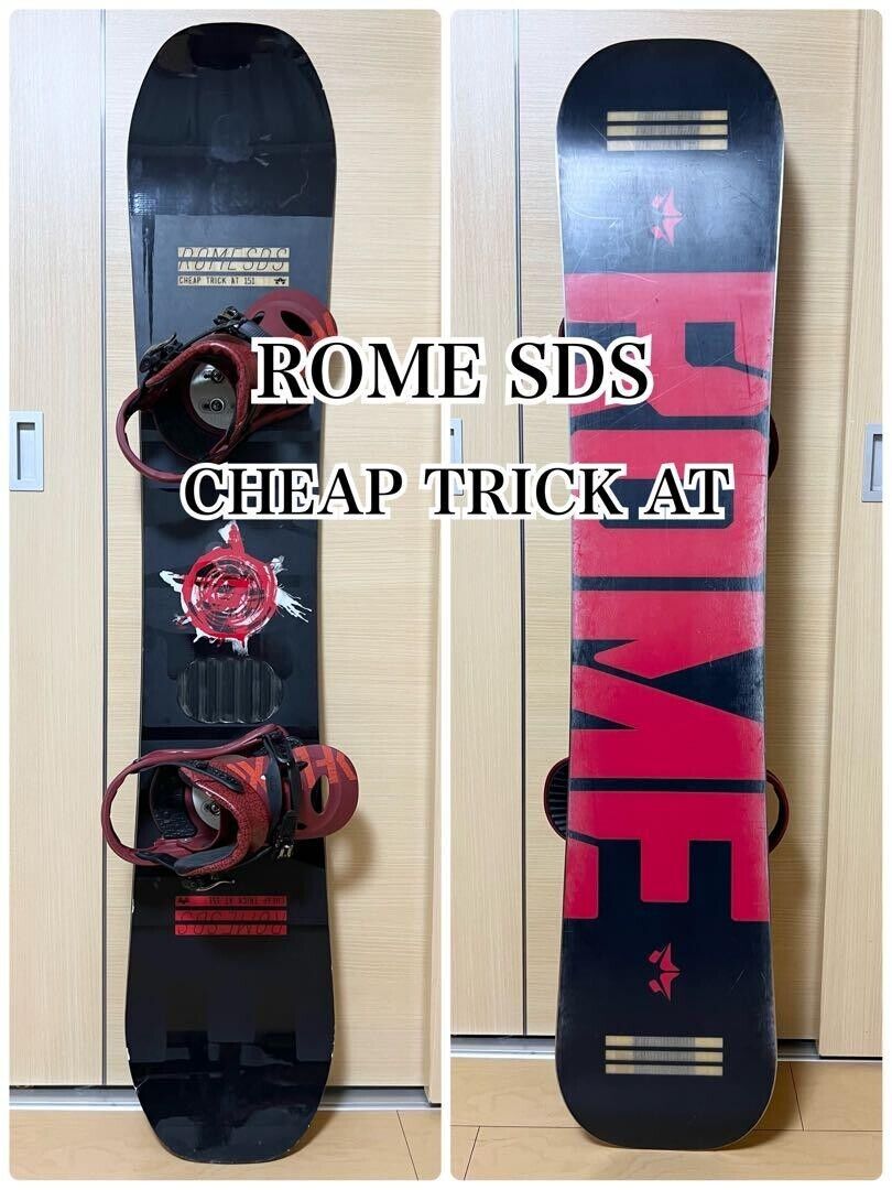 ROME SDS CHEAP TRICK AT 151CM × FLUX PR SNOWBOARD | eBay ROME SDS CHEAP TRICK AT 151CM × FLUX PR SNOWBOARD | eBay