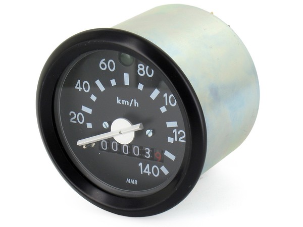 Tachometer Ø60Mm Bis 140Km/H, Mit Blinkkontrolle, 12V - Simson S50, S51, S70, S5-image
