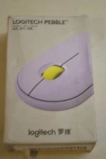 GENUINE Logitech Pebble MR0075 Lavender Mouse