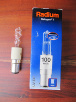 Garantiert Echte Radium Halolux Ceram B15D 100W 64496 Klar Clear Dimmbar