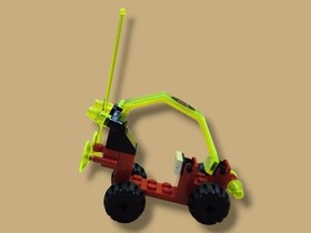 1990 Retired Lego Space (6833) M:Tron Beacon Tracer Set Complete!