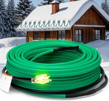 Self Regulating Heating Cable Roof Deicing and Pipe Freeze Protection Pipe Heat 