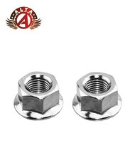 2x ALTA Rear Coaster Brake Axle Nut 3/8 x 24T Chrome Bicycle Hub Nut Cruiser/BMX