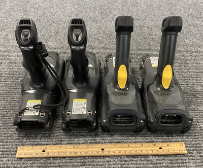 Lot of 4 Symbol MC92N0 Barcode Scanners (As Is, Units Only)