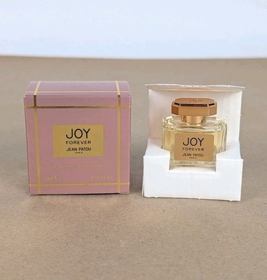 Vintage NOS Jean Patou Joy Forever Parfum 5 ml 0.16 fl oz Splash Perfume NEW