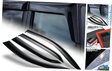 Outside Mount Window Visors Compatible with 2018-2023 Chevy Equinox, Tape-On