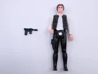 Vintage Kenner Star Wars Action Figure Han Solo Small Head Complete Original NM+