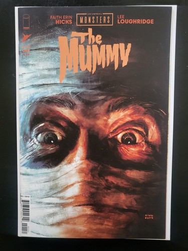 UNIVERSAL MONSTERS THE MUMMY #1 - 1:50 MARTIN SIMMONDS VARIANT- IMAGE
