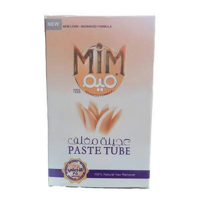 MIM Hair Removal Paste 90g Tube Natural Formula for Smooth Skin