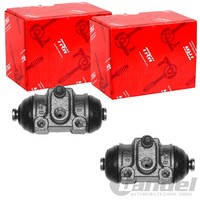 2X TRW Radbremszylinder 27Mm Passend FÜR CitroËN Jumper Fiat Ducato Peugeot