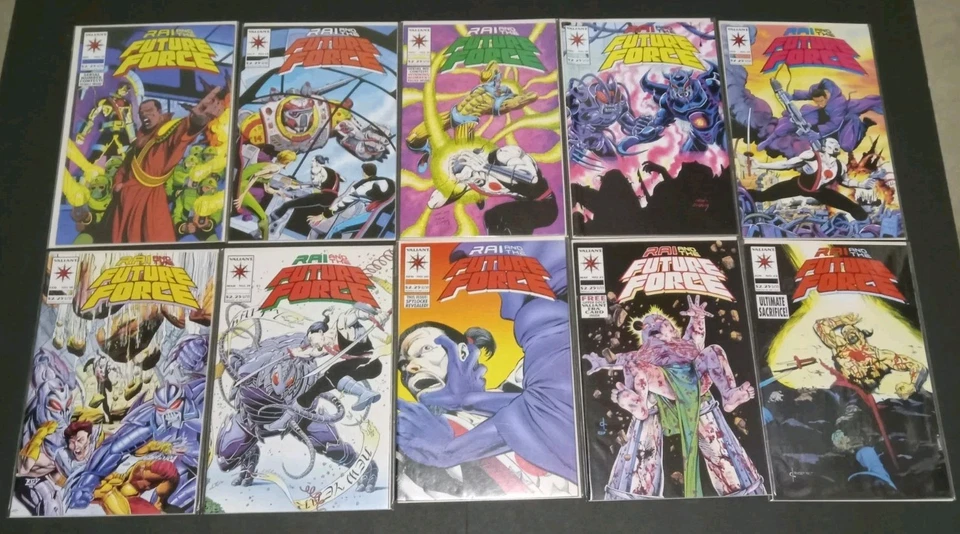Rai 0, 1-33 Complete Series (Vol 1, 1992, 0-33) 1-4 is TPB 1st Bloodshot - Image 3 of 4