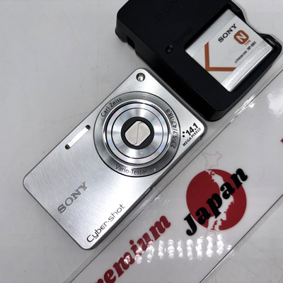 Sony Cyber-shot DSC-W350 14.1MP Digital Camera - Silver for sale