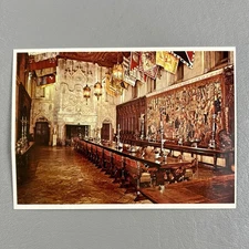 Postcard Hearst Castle San Simeon California The Refectory Casa Grande