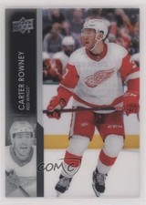 2021-22 Upper Deck Extended Series Clear Cut Carter Rowney #562 x6g