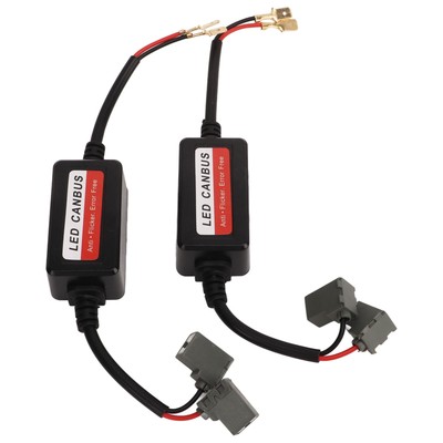 2pcs H1 LED Licht Decoder Anti Flackern Widerstand Decoder Für LED Scheinwerfer