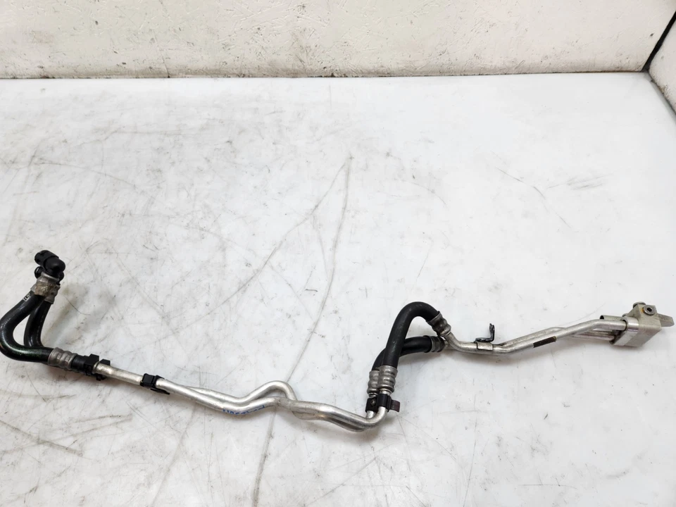 ✅ 11-19 OEM BMW F01 F02 F06 Alpina B6 B7 Transmission Oil Cooler Pipe Line - Image 3 of 4