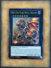 Yugioh Red-Eyes Flare Metal Dragon CORE-EN054 Ultimate Rare 1st Ed LP