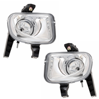 Nebelscheinwerfer Set FüR Fiat Grande Punto 199 2005- NSW H1 Fog Chrom