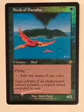 MTG - Birds of Paradise (Retro Frame) (FOIL) - Dominaria Remastered - NM