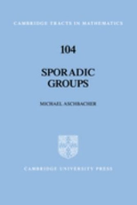 #ad Sporadic Groups Hardcover Michael Aschbacher $56.50