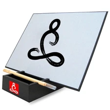 Savvi Home's Zen Slate Drawing Board Buddha Water Painting Art Board Water Pa...