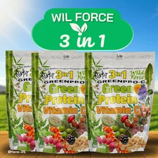 Wild Force GreenPro-C (Pre-Mixed Greens, Protein, and Vitamin C Powder) 2LBS
