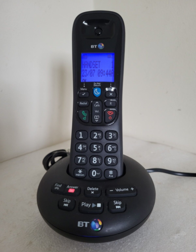BT 3570 Cordless Phone Home Telephone With Answering Machine Black