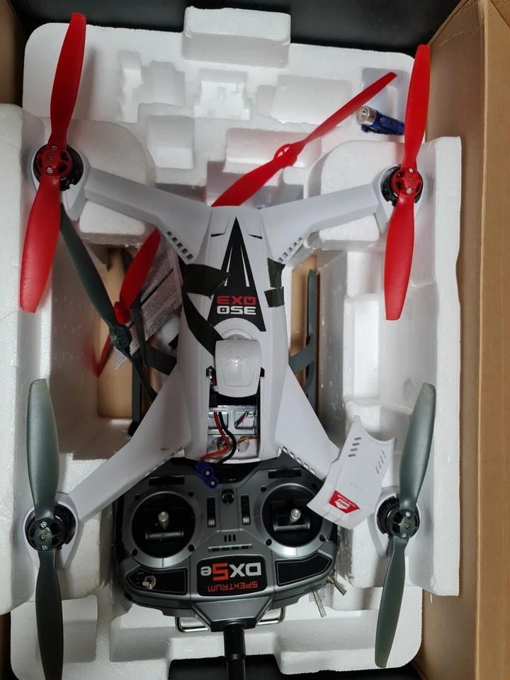 Drohne 350 QX3 Spektrum DX5e Fernbedienung Quadrocopter ohne Akku - Bild 3 von 4