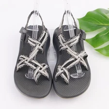Chaco Womens ZX2 Sandal Size 9 Apex Gray Toe Loop Adjustable Outdoor Water Shoe