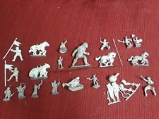 20 vtg rare Ral Partha Grenadier D D Miniature hero monster lot figure metal