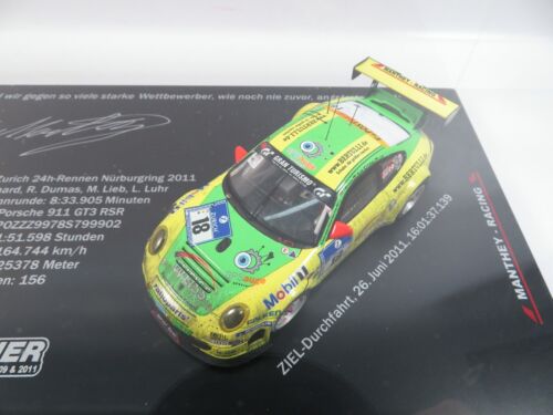 1:43 Spark Porsche Manthey Racing Gesamtsieger 39. ADAC Zurich 24hRennen 2011 - Picture 3 of 12
